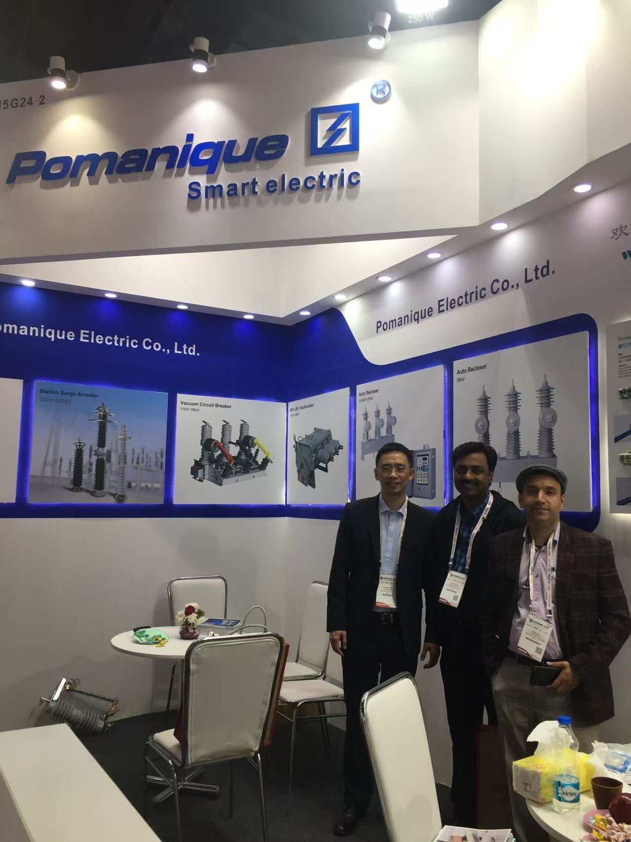 Customer Meetings at the Booth